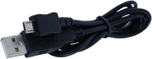 HQRP USB Charging Cable, compatible with Jackery Mini Air Bar, Poweradd Ultra Slim, USB to micro USB