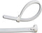 Superun Releasable Zip Ties - 8 Inch, 50 Lbs Tensile Strength, Pack of 100 Reusable Cable Ties in White