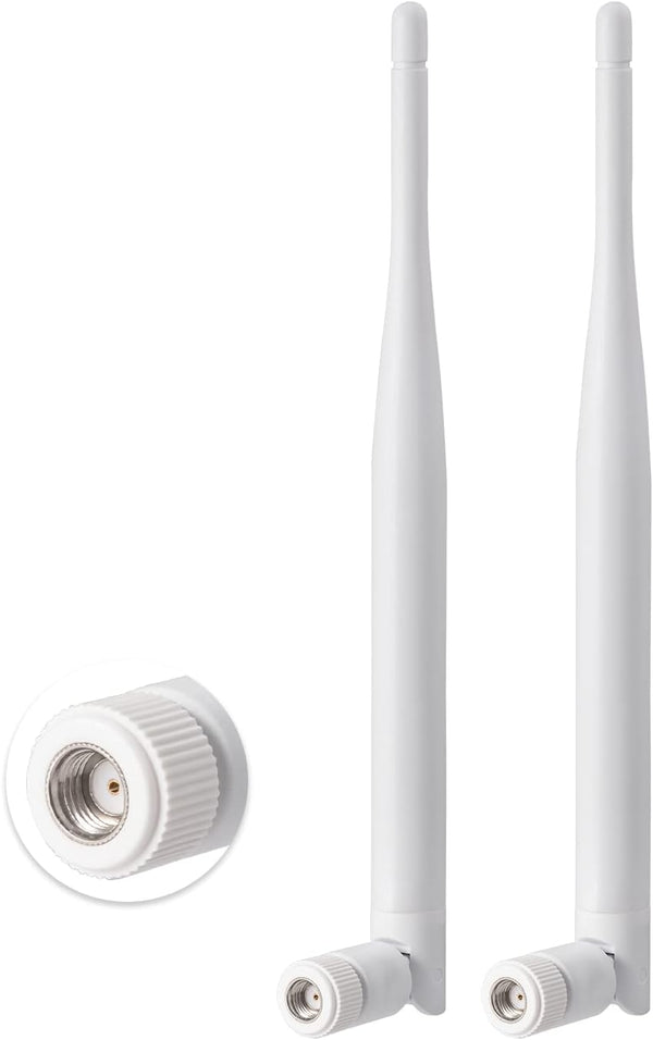 Eightwood 2.4GHz 5GHz 6dBi WiFi Antenna for Security Camera Surveillance DVR Recorder WiFi