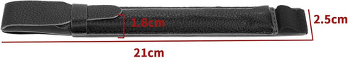 eMagTech Stylus Pouch PU Leather Pen Case, Portable Elastic Pencil Case Cover Compatible with Remarkable 2 and Apple