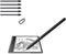 Smart Paper Pen for Lenovo Smart Paper Stylus Replacement, Compatible with Lenovo Smart Paper EMR Stylus, Includes Tips