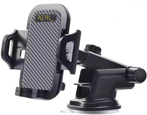 ADIL Car Phone Holder Mount, Military-Grade Universal Phone Holder for Dashboard, Windshield, Vent, fits iPhone 15 14