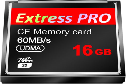 HuiErHui 16GB 60MB/s,Original Original CF Card,UDMA Speed Up to Camera Memory Card