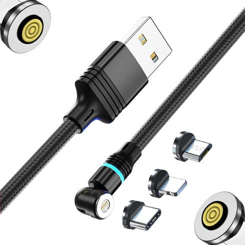 Magnetic Charging Tips 5pin Series, 9pcs Micro USB Tips Without Cords, Compatible with Micro Android Smart Series