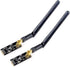 HiLetgo 2pcs NRF24L01+PA+LNA Wireless Transceiver RF Transceiver Module with SMA Antenna 2.4G