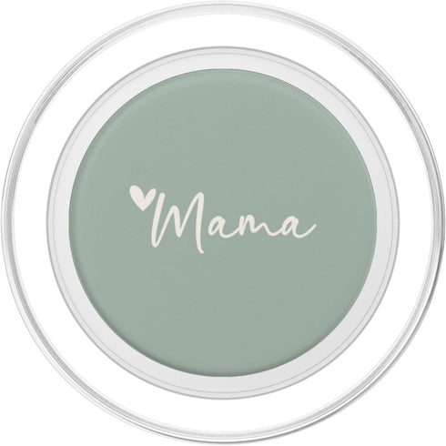 Mama and Mother Designs Vintage Green White Heart Mama PopSockets PopGrip for MagSafe