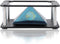 Smartphone 3D Hologram Projector, 3D Projector Pyramid for 3.5-6inch Mobile, 360-Degree Images for Any Smartphone