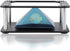 Smartphone 3D Hologram Projector, 3D Projector Pyramid for 3.5-6inch Mobile, 360-Degree Images for Any Smartphone