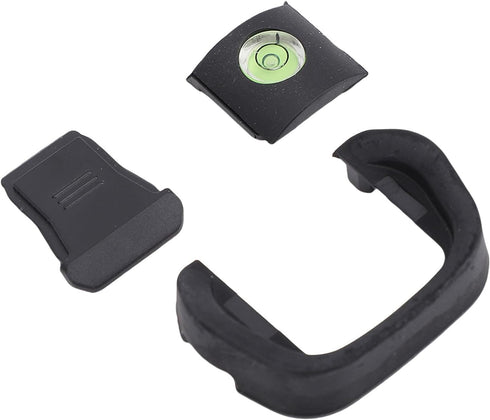 R5 R6 Bewinner Camera Eyecup Viewfinder, Hot Shoe Cover & Bubble Level Kit for - Silicone Eye Cup, Dust Cap, Spirit