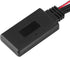POCREATION Bluetooth AUX Module - 2 Cable Adapter with Hands Microphone for Alpine, Pioneer, Sony