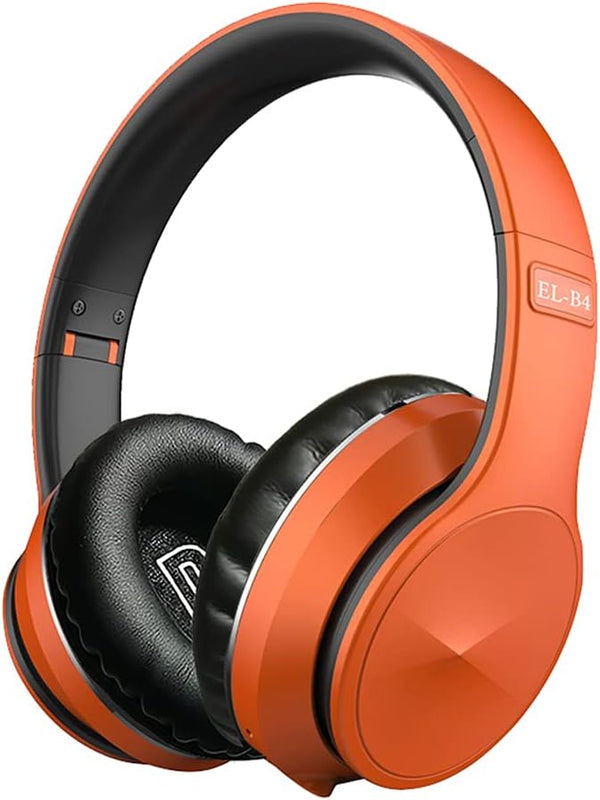 Adult Noise Cancelling Headphones, Wireless Bluetooth Foldable Over Ear Headphones with Microphone and Deep Bass for