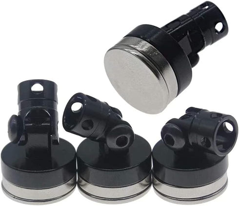 4 Pack 1/10 SCX10, Magnetic Invisible Body Post Mounts for RC Crawler Truck Axial RC Car Body Holders Replacement