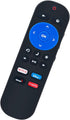 Replacement Remote Control for RCA ROKU TV Models RTR4060-W, RTRQ6522-US, RTRU5527-W, RTRU6527-US, RTRQ5522-US