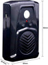 Replaceable Voice Motion Sensor PIR Infrared Sound Player, Haunted House Scream Box Speaker with USB Download Function