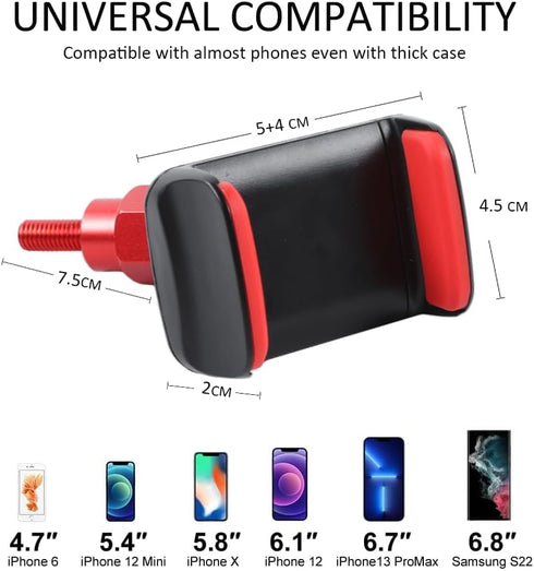 Phone Holder Bracket for Suzuki Jimny JB64 JB74W 2019-2024, Dashboard Cell Phone Mount Accessories