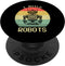 I Build Retro Vintage Robots Robotics Engineer PopSockets Standard PopGrip