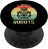 I Build Retro Vintage Robots Robotics Engineer PopSockets Standard PopGrip