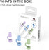AHASTYLE 1st 3 Pack 1st Silicone Cap for Apple Pencil Generation Anti-Lost Apple Pencil Cap Cover Accessories