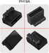 NFHK USB 3.0 20pin Male to Female Extension Adapter, Up & Down Angled 90 Degree Overmold
