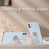 LSL Cute Butterfly Cell Phone Ring Holder 360° Rotation Metal Finger Stand for iPhone Samsung Galaxy