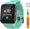 NotoCity Soft Silicone Replacement Watch Strap for Garmin Forerunner 35 Band Compatible with Forerunner 35 Smartwatch