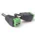DC Power Connector 20 Pairs, 12V Male+Female 2.1x5.5MM DC Power Jack Plug Adapter for CCTV Camera