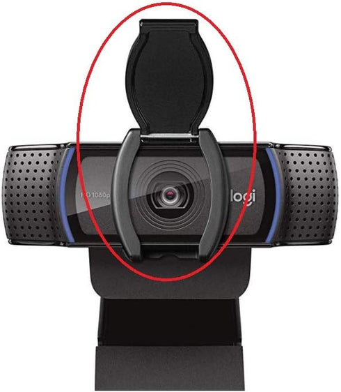 LZYDD Privacy Shutter Lens Cap Hood for Logitech HD Pro Webcam C920 / C930e / C922 / C922x
