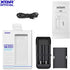 XTAR PB2S USB C Battery Charger Not Included Battery -Black Color