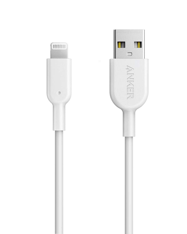 Anker Powerline II 3ft Lightning Cable, MFi Certified USB Charging/Sync for iPhone SE, 11, 11 Pro, iPad & More.