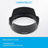 Camera Lens Hood Shade, Dedicated Bayonet Mount Hood Compatible for Canon RF 50mm f/1.8 STM Lens for R100 R50 R10 R7 R6 Mark II R6 R5 RP R Replaces ES-65B