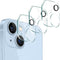 3PCS Tempered Glass Rear Back Camera Lens Protector for iPhone 15/15 Plus - HD Clear Full Coverage Guard