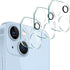 3PCS Tempered Glass Rear Back Camera Lens Protector for iPhone 15/15 Plus - HD Clear Full Coverage Guard