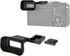 Generic A7C A7CR Compatible for Sony Alpha II / Soft Silicon Extended Eyecup Eyepiece Viewfinder Eyeshade