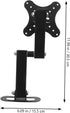 DOITOOL Retractable TV Wall Mount Bracket for Flat Screens - Adjustable Design