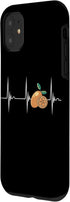 Funny Citrus Fruit Tart Kumquat Lover 11 Heartbeat EKG Pulse Citrus Sweet Orange Lover Kumquat Case for iPhone