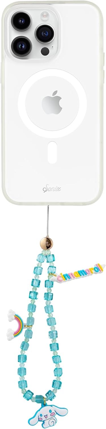 Sonix x Sanrio Phone Charm, Beaded Wristlet, Universal Phone Strap, and Detachable Cell Phone Lanyard