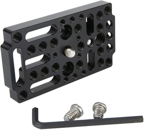 NICEYRIG Switching Plate Cheese Easy Plate for Camera, Applicable Railblocks, Dovetails, Short Rods