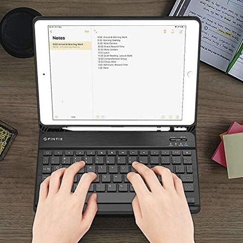 Fintie Keyboard Case for iPad 9th/8th/7th Gen (2021/2020/2019) 10.2 Inch with Detachable Wireless Bluetooth Keyboard