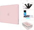 EooCoo Hard Case Compatible with MacBook Air 13 inch M1 Chip 2021-2018, Protective Case + Keyboard Cover + Screen