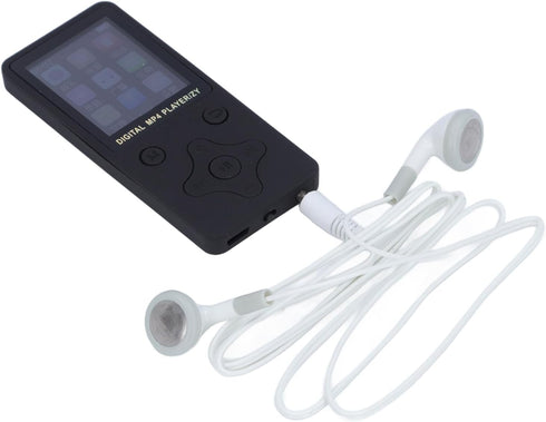 Yoidesu 64GB MP4 MP3 5.0, 1.8 Inch MP4 180mAh MP3 Player with Bluetooth HD Screen for Android, Portable Streaming Music