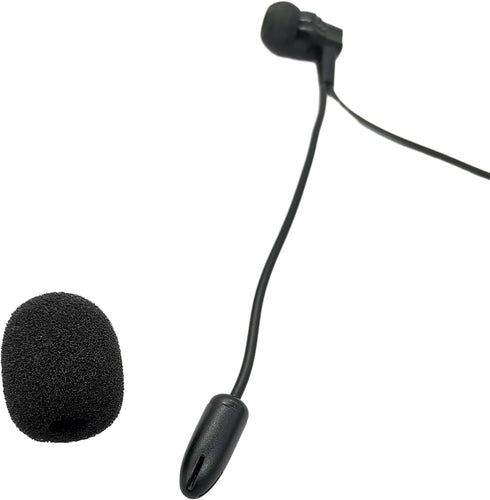 Football Coach Earphone in Ear Soccer Ref Coaching Headphones Kit with Microphone for Volleyball Earpiece Referee