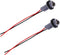 Foelony 2 PCS Car Wiring Harness Pigtail Socket, T10 T13 T15 Car LED