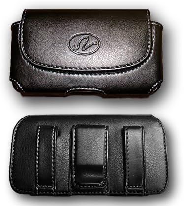 Extra Small Universal Horizontal Cell Phone Case/Pouch with Belt Loop & Clip