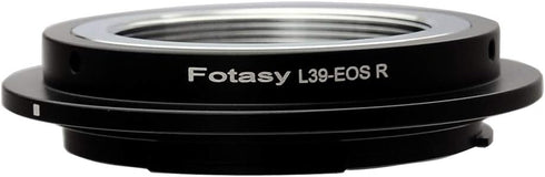Fotasy Leica M39 Lens to Canon EOS RF Mount Adapter, Adjustable M39 EOS R Adapter for Canon