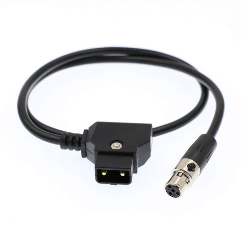 TVLogic D-Tap to Mini XLR Power Cable for Alphatron EVF-035W-3G viewfinder/VFM-056W /