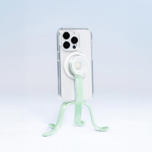 PopSockets Flexible Phone Mount & Stand, Universal Device Tripod Mount - Honeydew