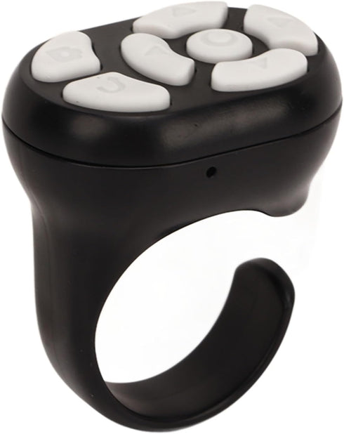 Luqeeg Bluetooth Remote Control App Page Turner, Camera Remote Shutter Selfie Button, Long