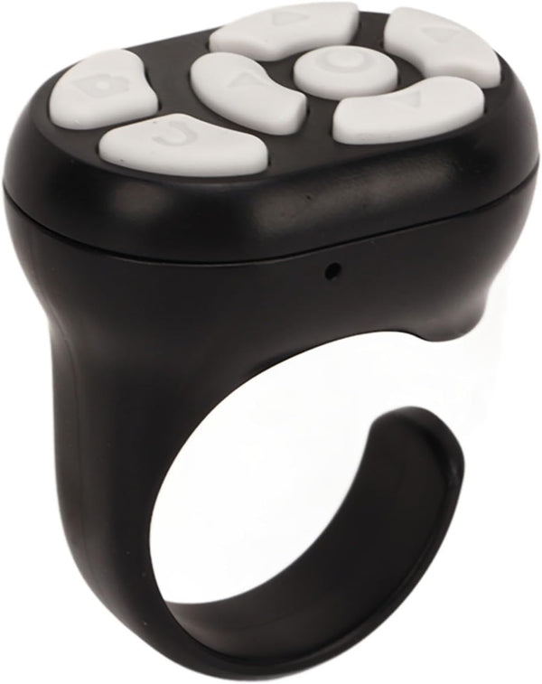 Luqeeg Bluetooth Remote Control App Page Turner, Camera Remote Shutter Selfie Button, Long
