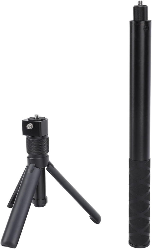 Hamwesh Selfie Stick Tripod, Aluminum Alloy Extendable to 120cm Action Camera Selfie Stick,