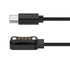Disscool (1M/3.3FT,Black) Compatible with PLAUD Note Pro AI Recorder Charging Cable Durable USB-C Magnetic Attraction